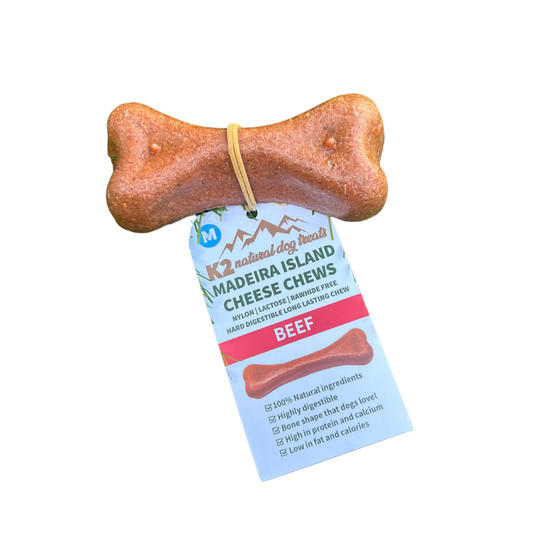 K2 Madeira Island Cheese Chews
Beef Medium 60g