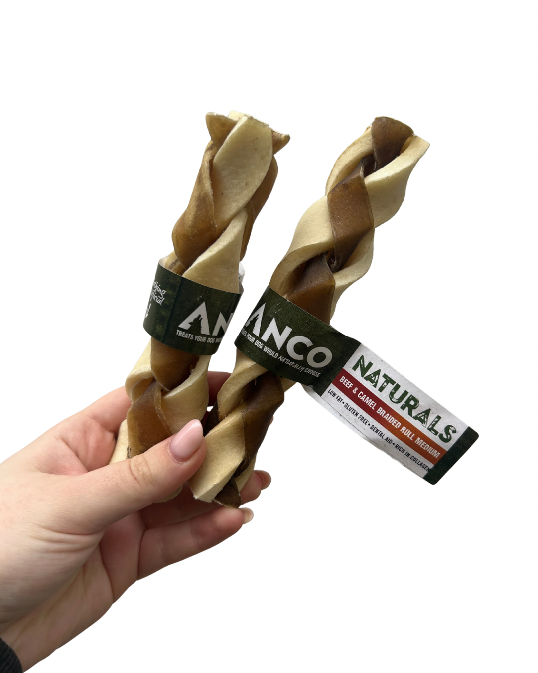 Beef & Camel Braided Roll