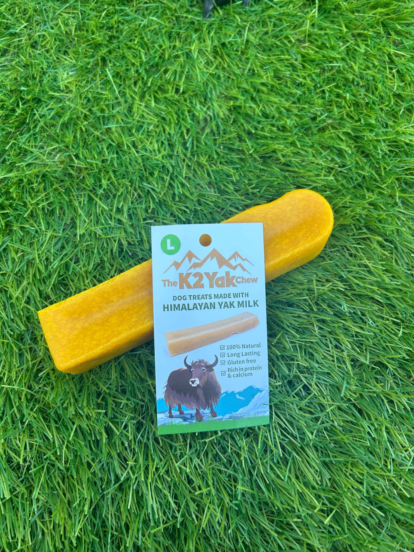 K2 Yak Chews Turmeric Flavour
100% Natural Dog Treats Large