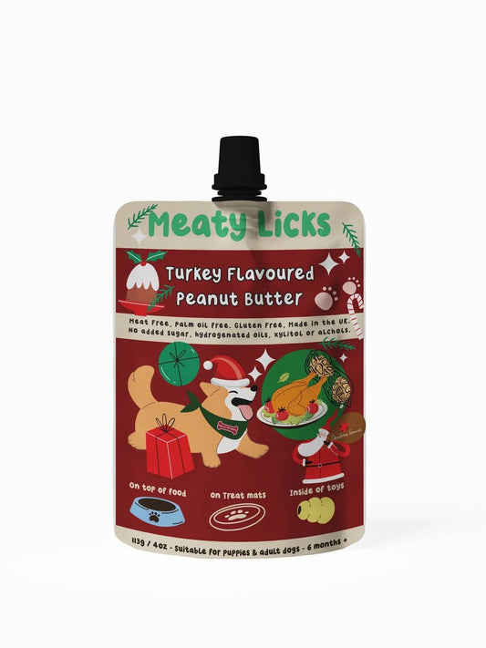 Turkey Flavoured Peanut Butter
